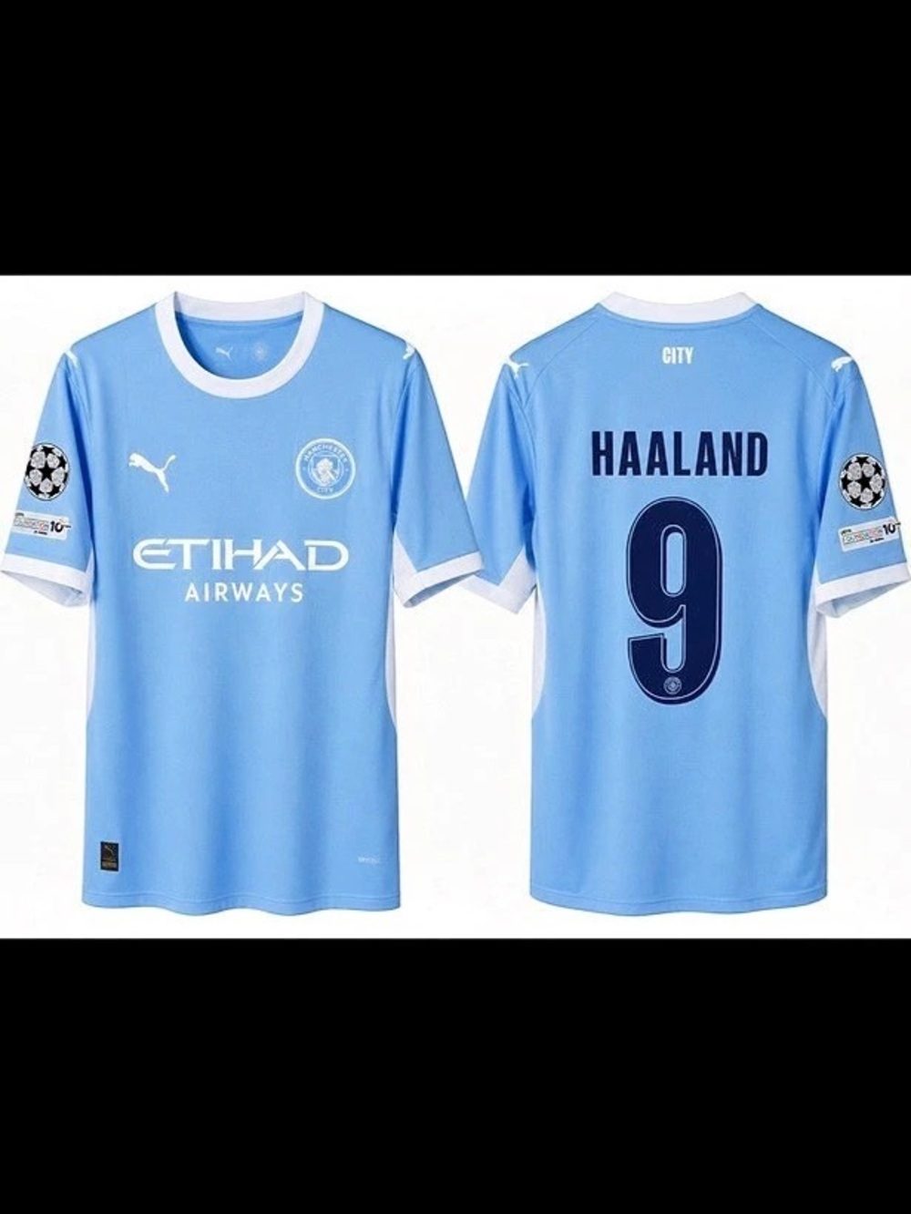 Puma Manchester City Home Jersey 2026/27 - Erling Haaland #9 Haaland #9